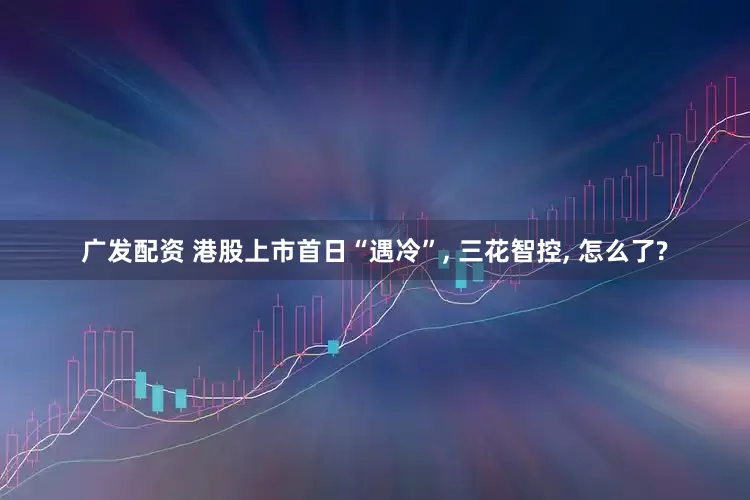 广发配资 港股上市首日“遇冷”, 三花智控, 怎么了?